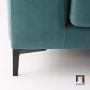 L2 Bộ ghế sofa góc L vải nỉ giá rẻ GT52 Porlan 2m4 x 2m2 gia đình