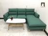 U1 Set ghế sofa góc chữ L 2m2 x 1m6 GL3 màu xanh ngọc