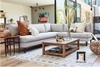 bộ ghế sofa góc L xoay chiều 2m2 x 1m8
