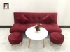 sofa bed bật giường vải nhung