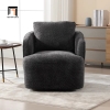 I2 Ghế sofa đơn nhỏ xinh DT90 Dalbert màu xanh lá vải lông cừu