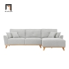 Y2 Set ghế sofa góc vải nỉ GT50 Pinkcase 2m4 x 1m6 hồng phấn