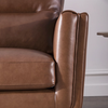 V2 Ghế sofa băng 3 nệm ngồi da Pu BHQ15 Amina dài 2m2 cao cấp