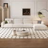 sofa góc da xám trắng