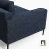 N2 Ghế sofa băng vải nỉ xanh đậm BT119 Harper dài 2m giá rẻ