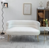 N2 Bộ ghế sofa nhỏ xinh KT144 Demetrius vải lông cừu cho shop tiệm