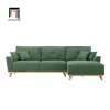 Y2 Set ghế sofa góc vải nỉ GT50 Pinkcase 2m4 x 1m6 hồng phấn