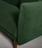 N2 Ghế sofa giường bật nằm GB45 Cancio 1m9 xanh lá vải nhung