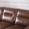 V2 Ghế sofa băng 3 nệm ngồi da Pu BHQ15 Amina dài 2m2 cao cấp