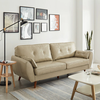 Q2 Sofa băng da công nghiệp BT288 Rothry 2m màu nâu da bò