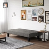 G2 Ghế sofa giường giá rẻ GB86 Fayette dài 1m7 xám đậm nỉ