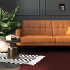 C3 Ghế sofa giường gấp gọn GB87 Gaige 1m9 da giả cho văn phòng