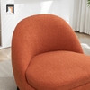 U2 Set ghế sofa xinh xắn KT129 Cayde vải lông cừu màu carrot