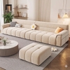 bộ ghế sofa 2m6 trắng kem
