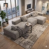 sofa góc 3m1 x 1m4 xám nhung