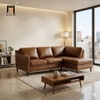 sofa góc da công nghiệp