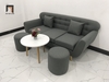 B1 Bộ ghế sofa băng giá rẻ 1m9 BL12 BTC xám đậm giá rẻ