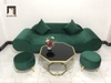 set ghế sofa xanh rêu