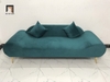 J2 Bộ ghế sofa văng thuyền BL9 SFT 2m xanh lá vải nhung