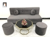 X1 Bộ ghế sofa văng nhỏ gọn 1m7 BL8 BKT phòng khách vải nhung