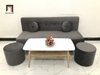 X1 Bộ ghế sofa văng nhỏ gọn 1m7 BL8 BKT phòng khách vải nhung