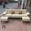 sofa băng da công nghiệp
