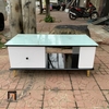 bàn sofa 1m kính cường lực