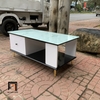 L2 Bàn sofa phòng khách gia đình BTPK9 Hauku 1m kính cường lực