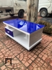 S3 Bàn sofa phòng khách mặt kính xanh BTPK14 Talawa 1m giá rẻ