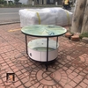 C1 Bàn sofa gia đình mặt kính giả đá BTPK20 Carton 60 x 45 hộc kéo