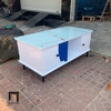 B3 Bàn trà mặt kính giả đá xinh BTPK26 Balam 1m x 50 cho gia đình