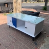 B3 Bàn trà mặt kính giả đá xinh BTPK26 Balam 1m x 50 cho gia đình