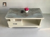 bàn sofa màu kem sữa