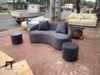 set ghế sofa xám đậm