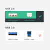 Dây cáp máy in USB 2.0 dài 1m5 Ugreen 10350