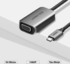 Bộ chuyển USB-C sang VGA Ugreen 50316 vỏ nhôm