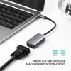 Bộ chuyển USB-C sang VGA Ugreen 50316 vỏ nhôm