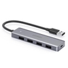 Bộ chia 4 cổng USB 3.0 Ugreen 50985 CM219, Hỗ trợ nguồn phụ USB-C 5V