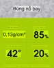 Giày Chạy Bộ marathon Bmai Fly Xanh lá full carbon