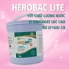 MEN VI SINH LÀM ĐẸP MÀU NƯỚC, SẠCH ĐÁY, NGĂN NGỪA HÌNH THÀNH TẢO XANH, GIẢM KHÍ ĐỘC HEROBAC LITE