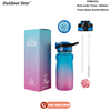 Tritan Water Bottle-650ml (set 2 lids)