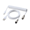 Dây Cáp Bàn Phím Type-C Xoắn Lò Xo GX12 Mạ Niken