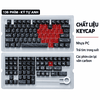 [USED/LIKENEW] Keycap trong suốt xuyên LED