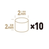 [HÀNG CÓ SẴN] PHỤ KIỆN MOD HOBBY MIO - NAM CHÂM MOD MÔ HÌNH MAGNET (GÓI 10 VIÊN)