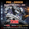 [HÀNG ĐẶT TRƯỚC] MÔ HÌNH LẮP RÁP GS TOYS GLADIATOR TYPE I - ASA (ĐỢT 1 TẶNG ÁO CHOÀNG ELDRAN)