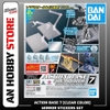 [HÀNG SẴN] PHỤ KIỆN MÔ HÌNH ACTION BASE 7 [CLEAR COLOR] MIRROR STICKERS SET