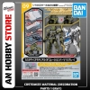 [HÀNG SẴN] BANDAI PHỤ KIỆN MÔ HÌNH CUSTOMIZE MATERIAL (DECORATION PARTS 1 GRAY)