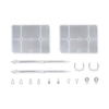 [HÀNG SẴN] BANDAI PHỤ KIỆN MÔ HÌNH ACTION BASE 7 - CLEAR COLOR - MOBILE SUIT GUNDAM GQUUUUUUX STICKERS SET