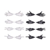 [HÀNG CÓ SẴN] BANDAI Mô hình lắp ráp 30MS OPTION HAND PARTS [WHITE/BLACK]