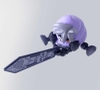 [HÀNG SẴN] BANDAI MÔ HÌNH ĐẤT SÉT CLAY MODEL KIT GREAT SWORD UNKO